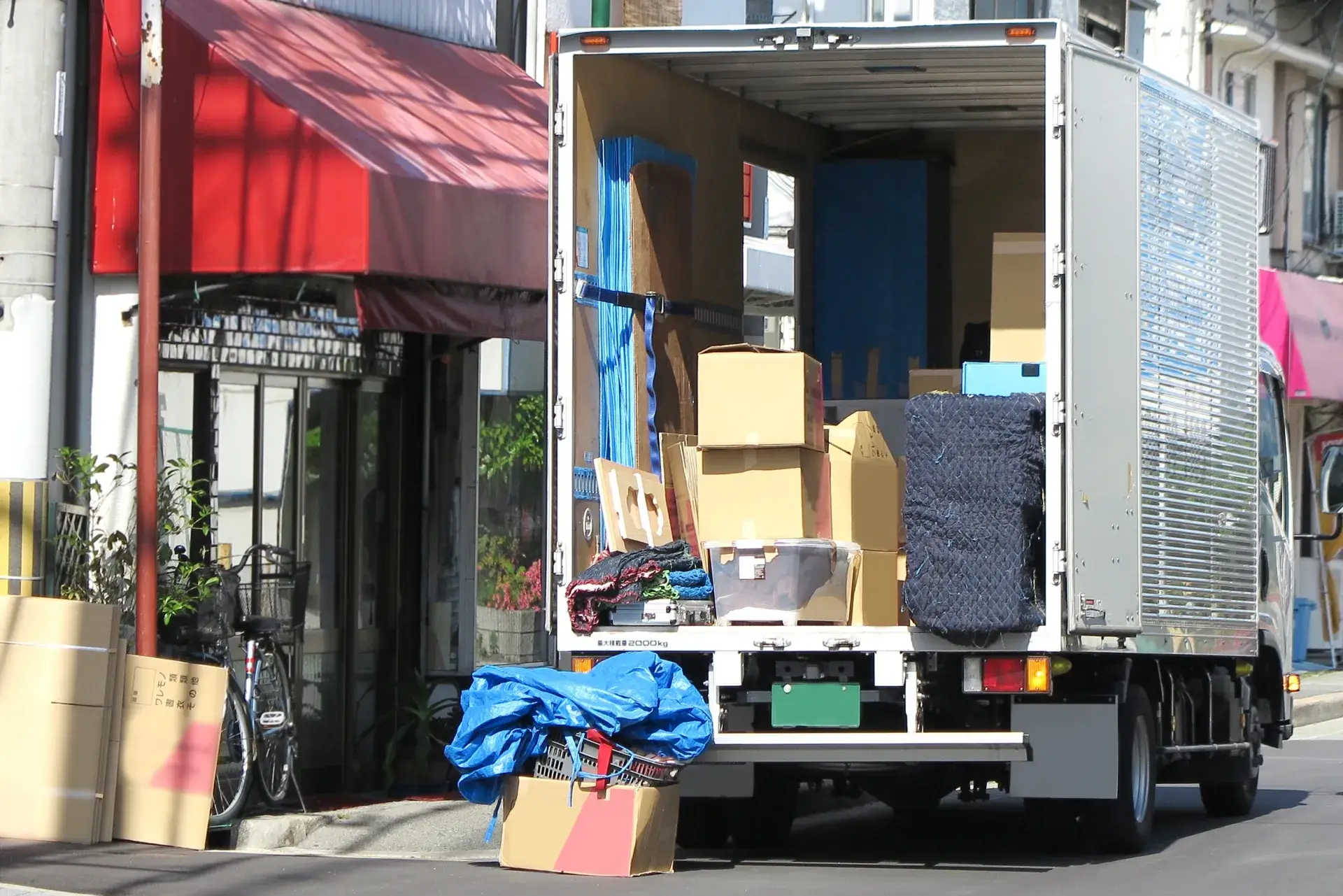 荷下ろし作業